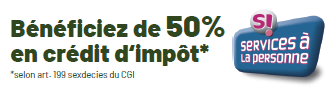 50% de credit impot